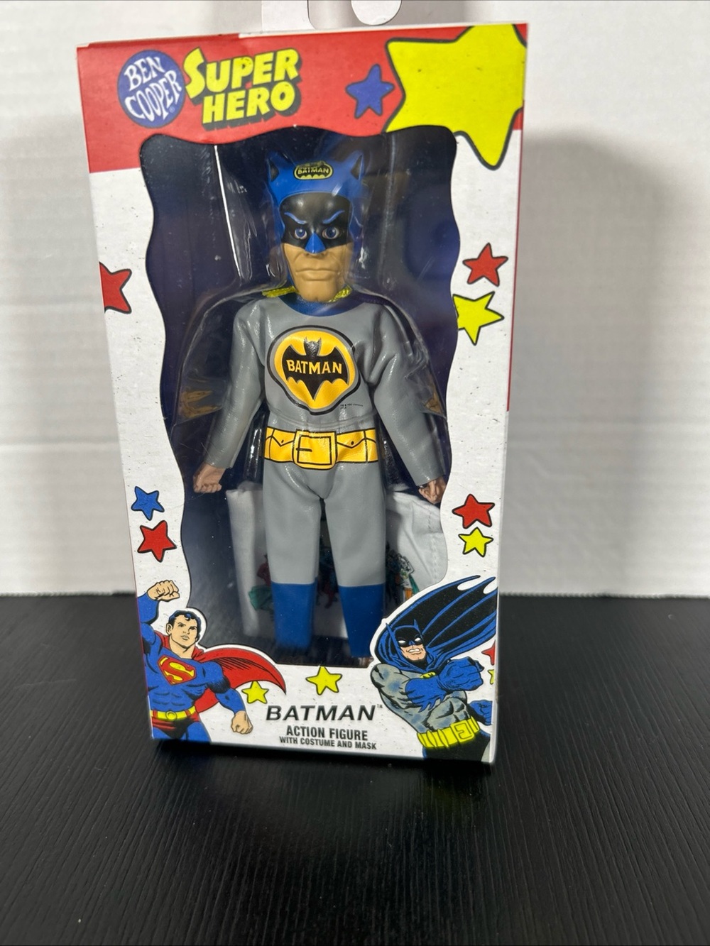 DC Comics Ben Cooper Batman Action Figure in costume new super hero